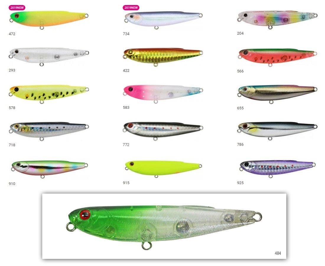 Zipbaits Fakie Dog 70mm WDT Su Üstü 8.2gr Maket Balık 484