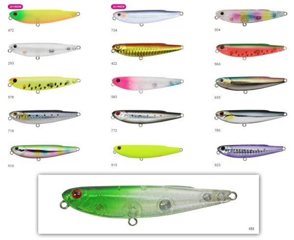 Zipbaits Fakie Dog 70mm WDT Su Üstü 8.2gr Maket Balık 484