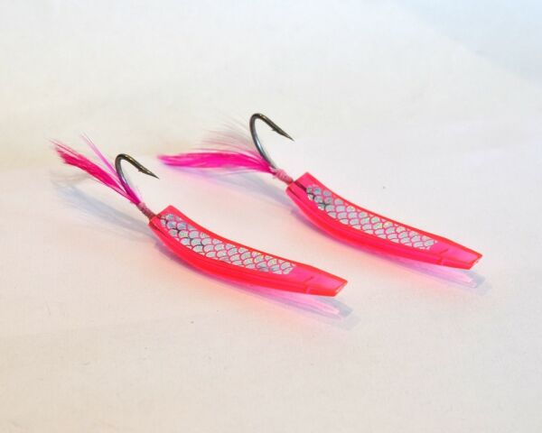 Captain 3625 Feather Jig 5cm Silikon Suni Yem 2'li Paket Pembe
