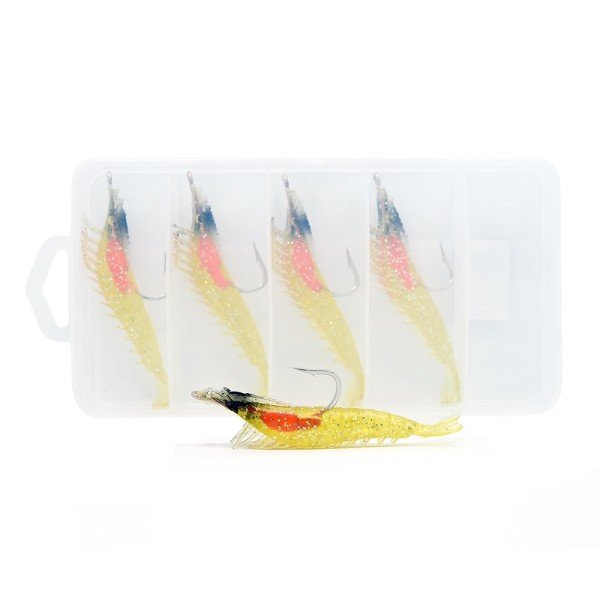 Captain 3066 Silikon Karides 5.5cm Suni Yem 5'li Kutu 06