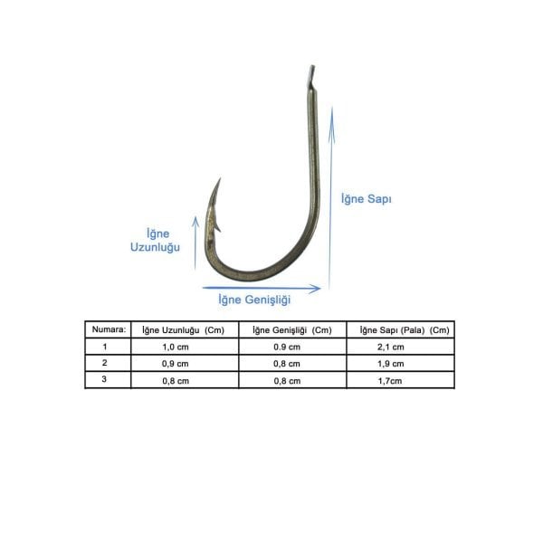 Marlin 9294 Bronz İğne 1