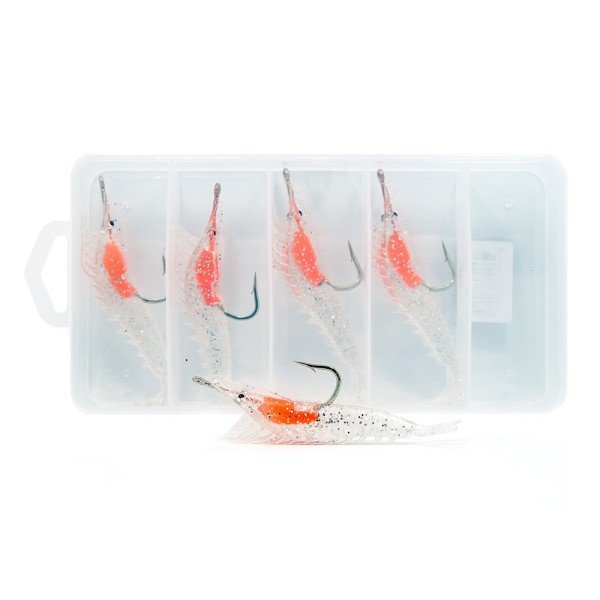 Captain 3066 Silikon Karides 5.5cm Suni Yem 5'li Kutu 07