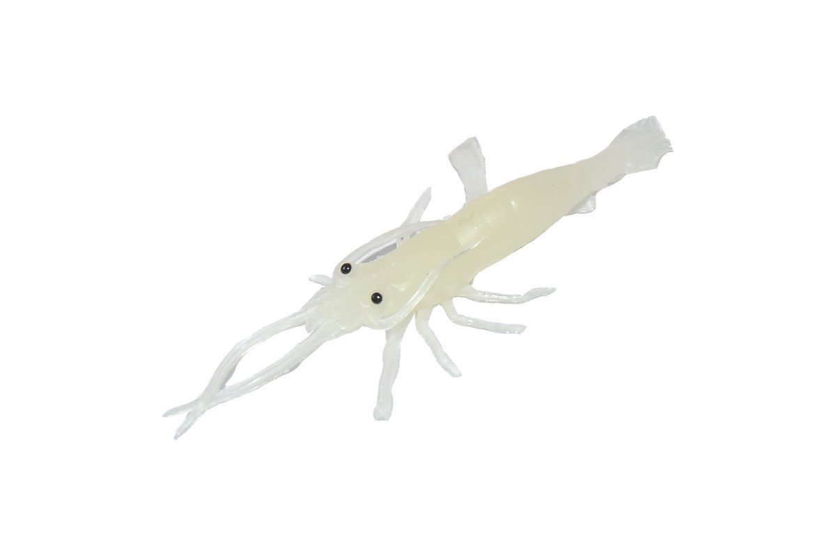 Captain 3054 Silikon Karides 7.5cm Suni Yem 5'li Paket 002