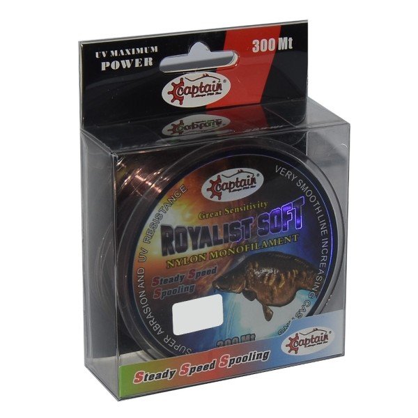 Captain Royalist Soft 300mt Monofilament Misina Kahve Rengi 0.40 mm