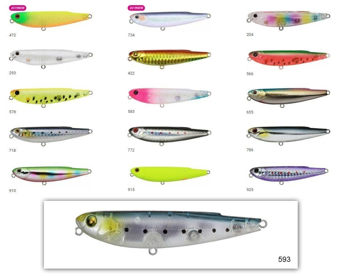Zipbaits Fakie Dog 70mm WDT Su Üstü 8.2gr Maket Balık 593