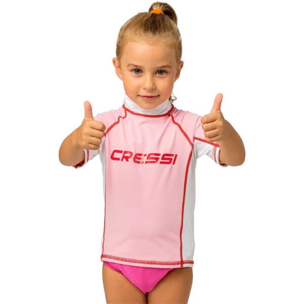 Cressi Rash Guard Junior Girl Kısa Kollu T-Shirt