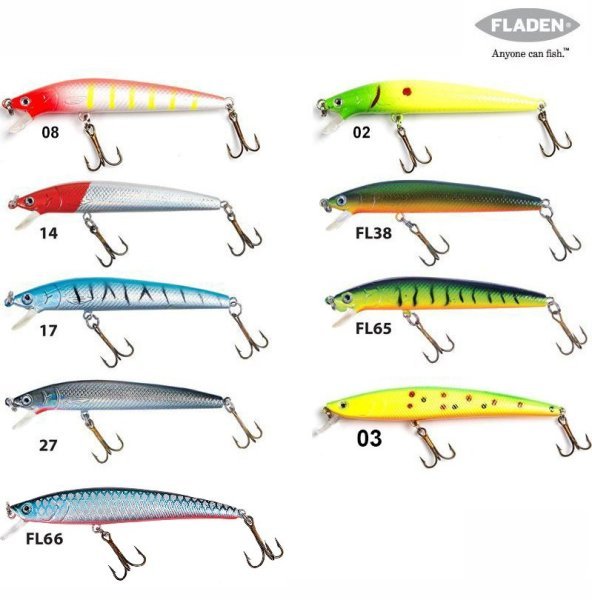 Fladen Eco Minnow Maket Balık 11.5 cm 27