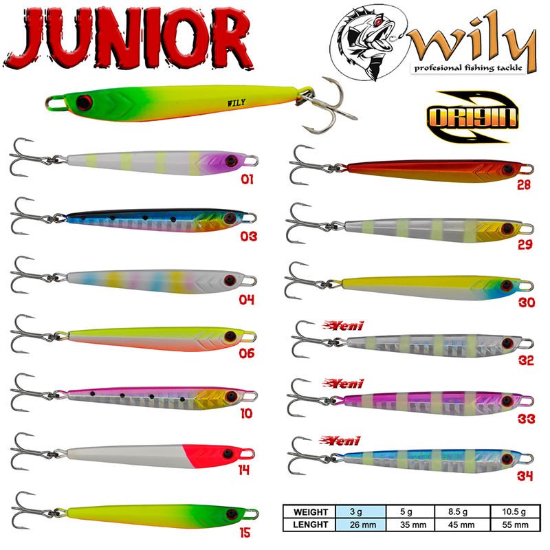 Wily Junior Jig 3 gr 2.6 cm 30