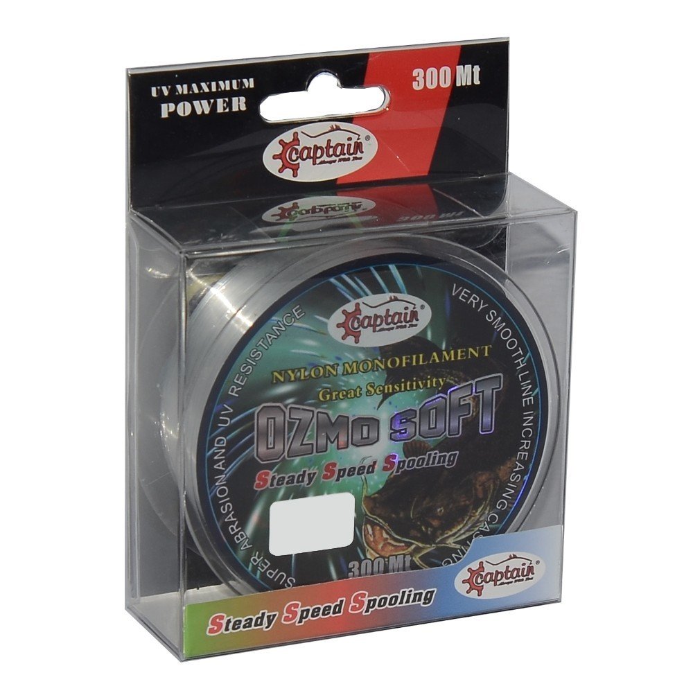 Captain Ozmo Soft 300mt Monofilament Misina Beyaz 0.33 mm