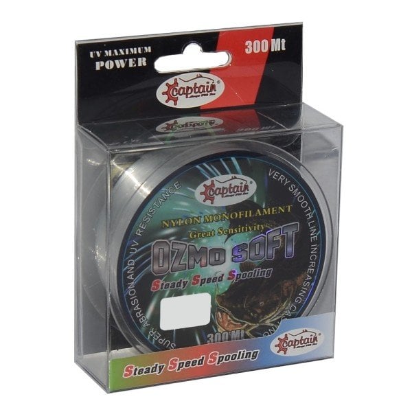 Captain Ozmo Soft 300mt Monofilament Misina Beyaz 0.35 mm