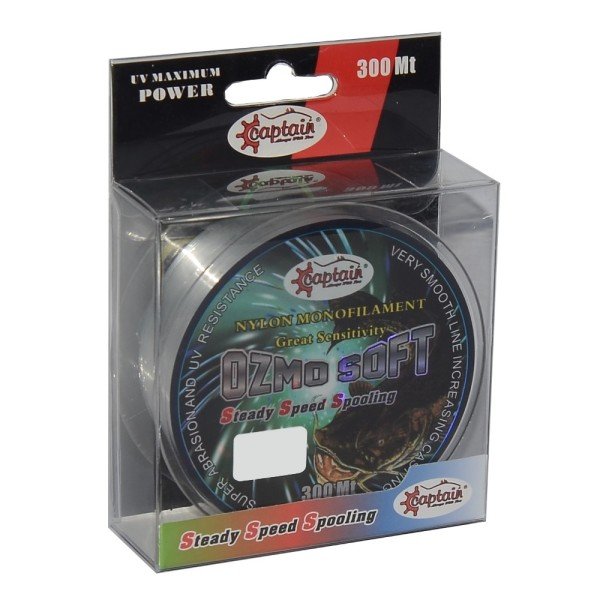 Captain Ozmo Soft 300mt Monofilament Misina Beyaz 0.40 mm