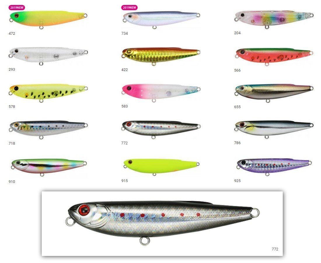 Zipbaits Fakie Dog 70mm WDT Su Üstü 8.2gr Maket Balık 772