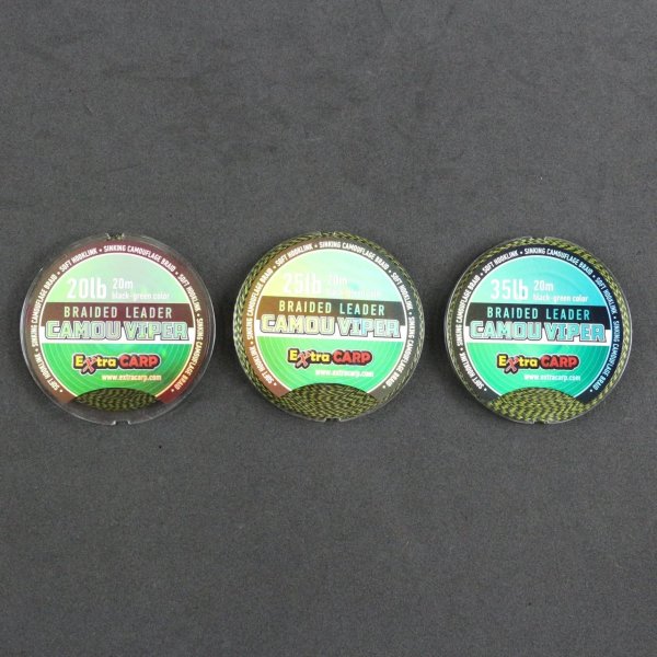 Camou Viper Sazan Rig İpi Kaplamasız 20mt 20lb