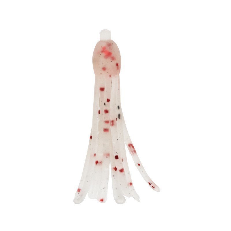 NIKKO OCTOPUS 38MM SİLİKON YEM UV RED GLITTER 485
