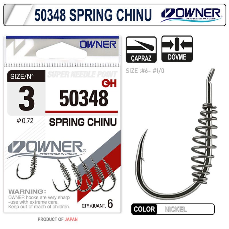 Owner 50348 Spring Chinu Nickel İğne 2