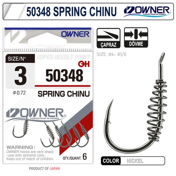 Owner 50348 Spring Chinu Nickel İğne 2