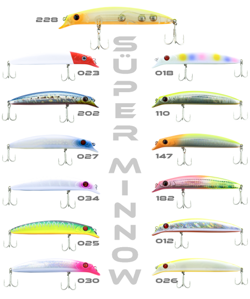 Fujin Süper Minnow 11.5cm 18gr Maket Balık Chilli
