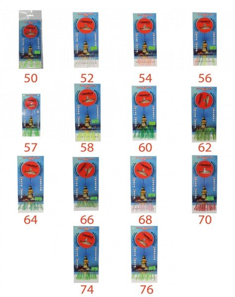 Youvella 7570 Çinekop Çaparisi 10 İğne Kolay Açılır 0.25X0.35mm 70