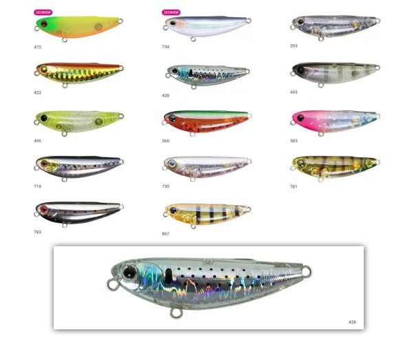 Zipbaits Fakie Dog 50mm WDT Su Üstü 5gr LRF Sahtesi 428