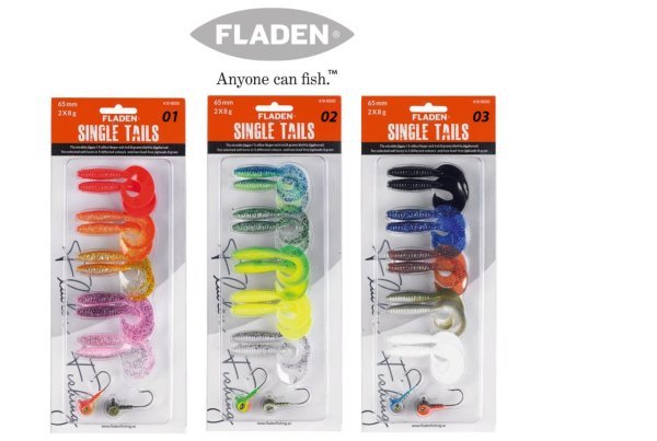 FLADEN JIG KİT 10P KUYRUK 6.5 CM 2P ZOKA 5 G 01