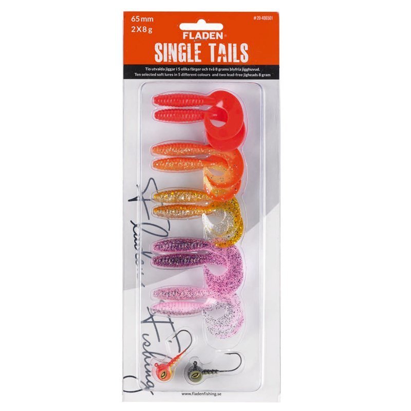 FLADEN JIG KİT 10P KUYRUK 6.5 CM 2P ZOKA 5 G 01