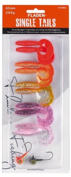 FLADEN JIG KİT 10P KUYRUK 6.5 CM 2P ZOKA 5 G 01