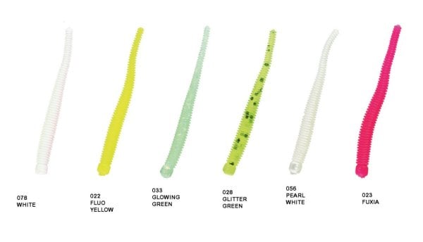 Nomura Stıck Rıb 5cm 0.4g 12 Adet Lrf Silikonu