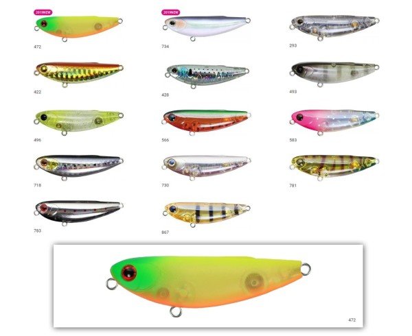 Zipbaits Fakie Dog 50mm WDT Su Üstü 5gr LRF Sahtesi 472