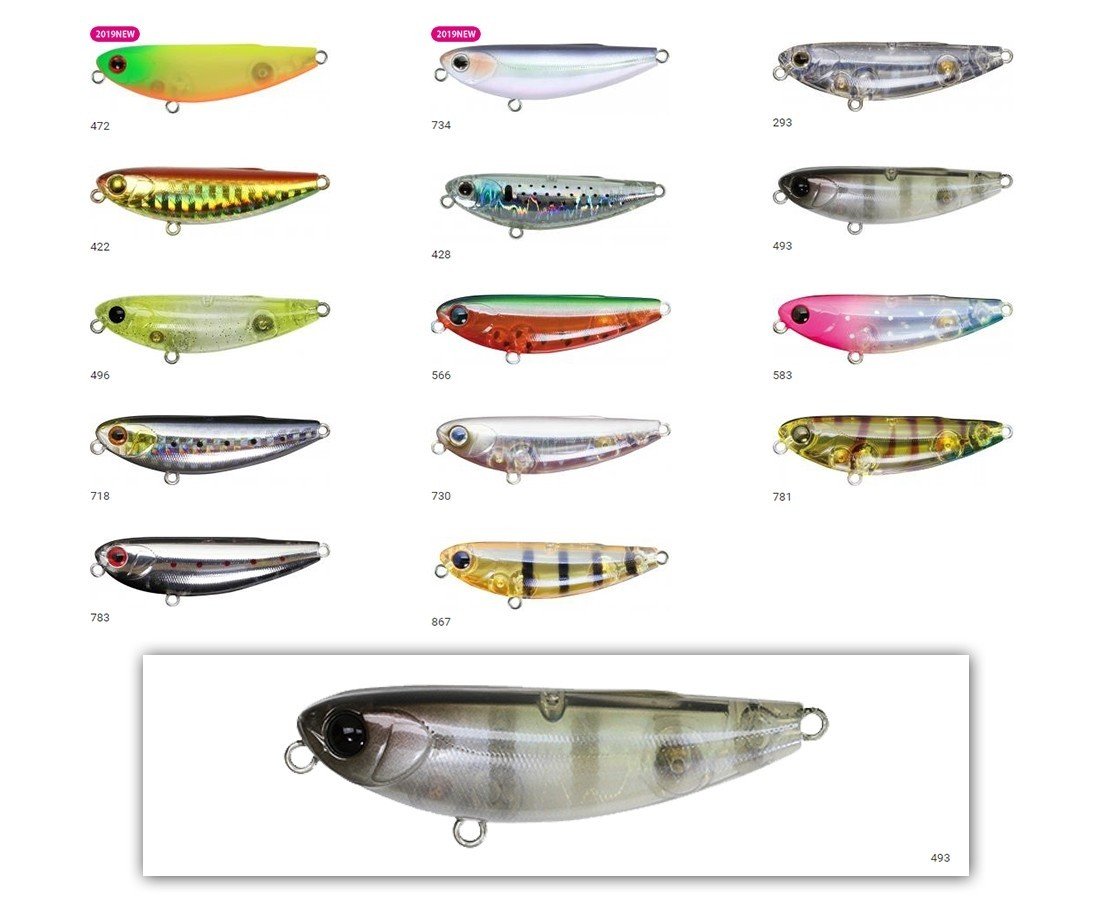 Zipbaits Fakie Dog 50mm WDT Su Üstü 5gr LRF Sahtesi 493
