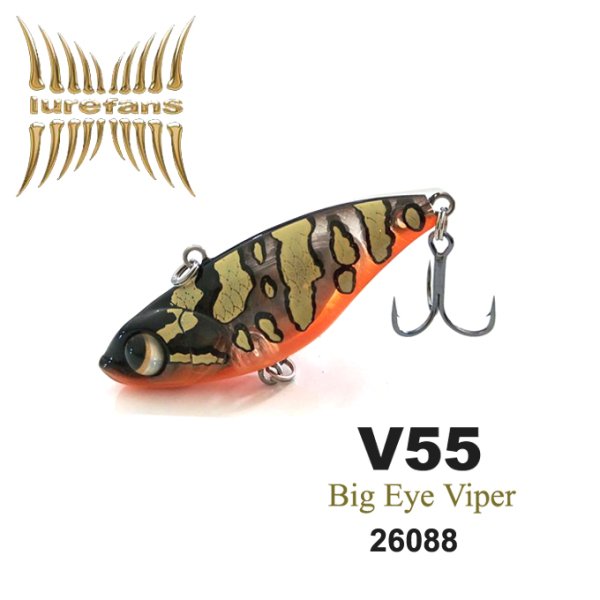 LUREFANS BIG EYE VIPER V55 5.5CM 11.5G COLOR: 88