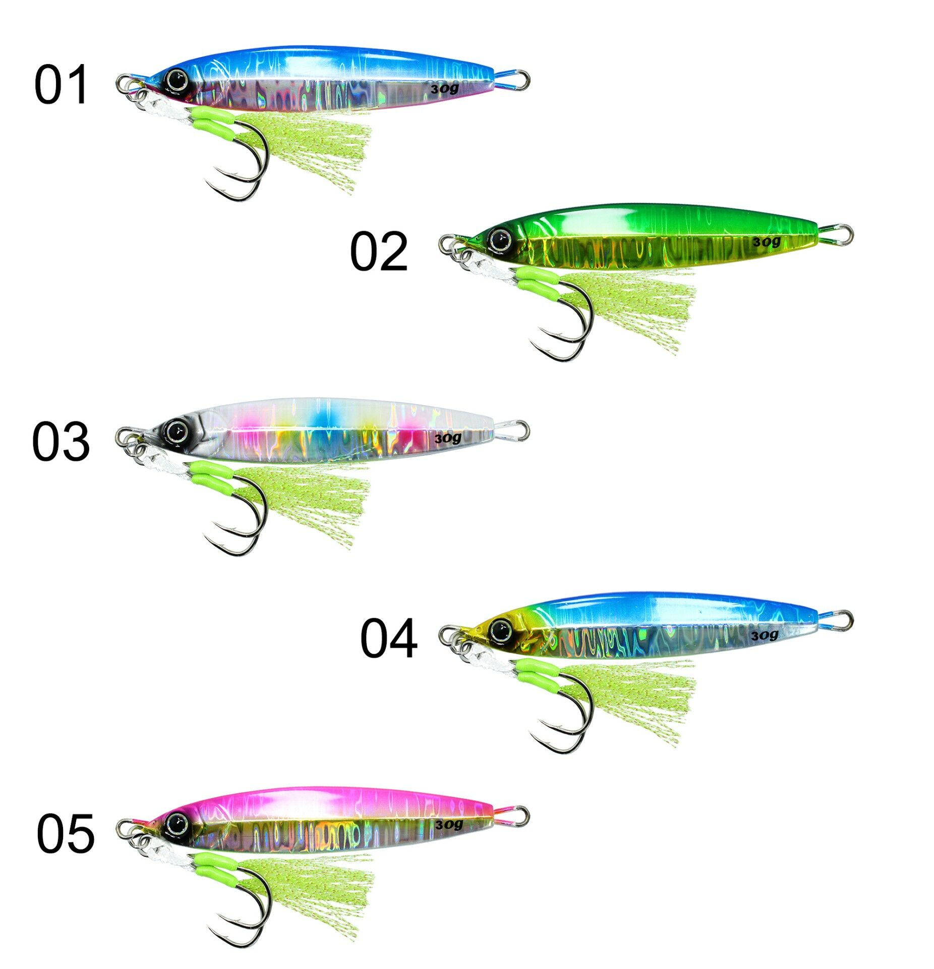 Captain 3635 Catcher Jigger 30gr Light Jig Suni Yem