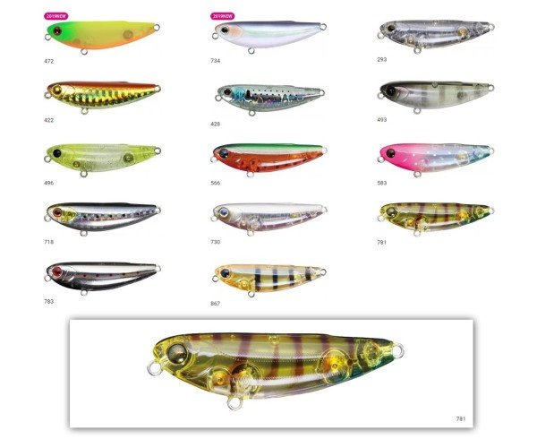 Zipbaits Fakie Dog 50mm WDT Su Üstü 5gr LRF Sahtesi 781