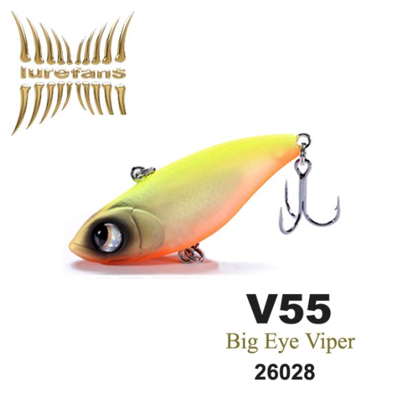 LUREFANS BIG EYE VIPER V55 5.5CM 11.5G COLOR: 28