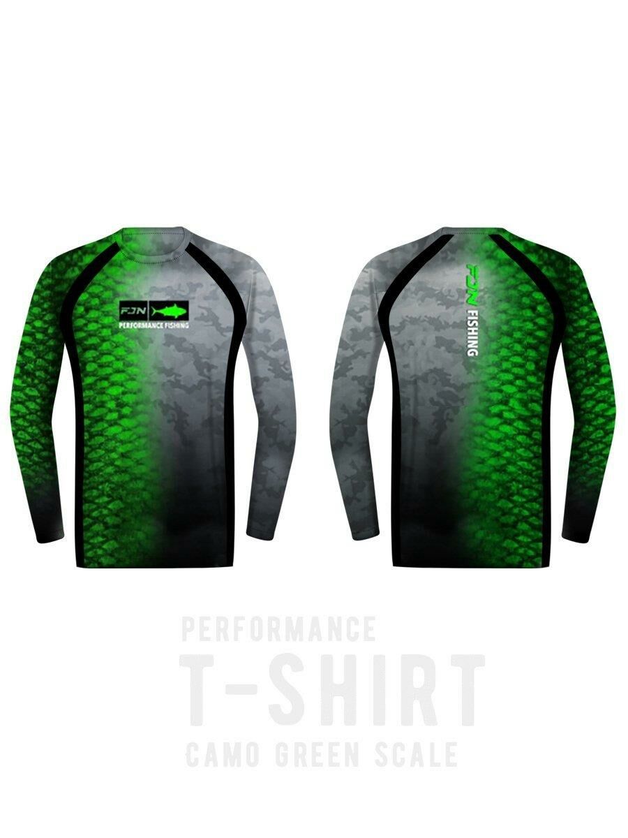 Fujin Performance T-Shirt Camo Green Scale XXLarge
