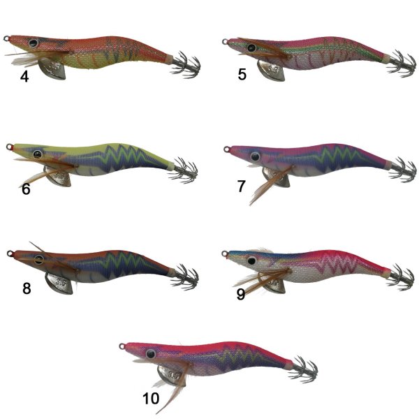 Cazador Squid Jig 130Mm 19G 3.5 5