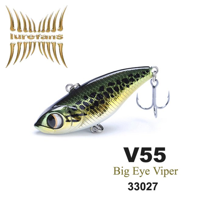 LUREFANS BIG EYE VIPER V55 5.5CM 11.5G COLOR: 27
