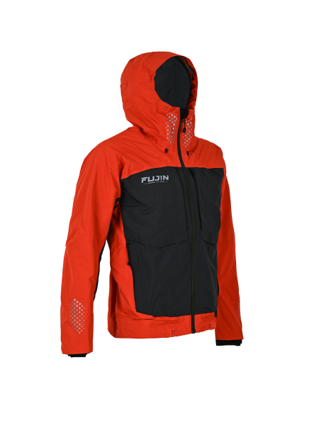 Fujin Bigsea Offshore Jacket Grey Orange