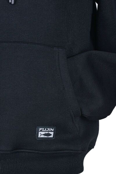 Fujin Tuna Hoodie Black Sweatshirt Erkek 