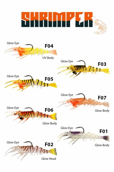 Fujin Shrimper 75mm 8.5gr Silikon Karides