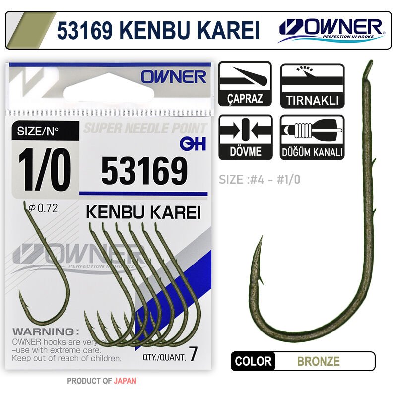 Owner 53169 Kenbu Karei S. Green İğne 3