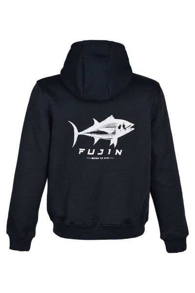 Fujin Tuna Hoodie Black Sweatshirt Erkek 
