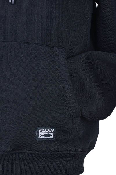 Fujin Tuna Hoodie Black Sweatshirt Erkek 