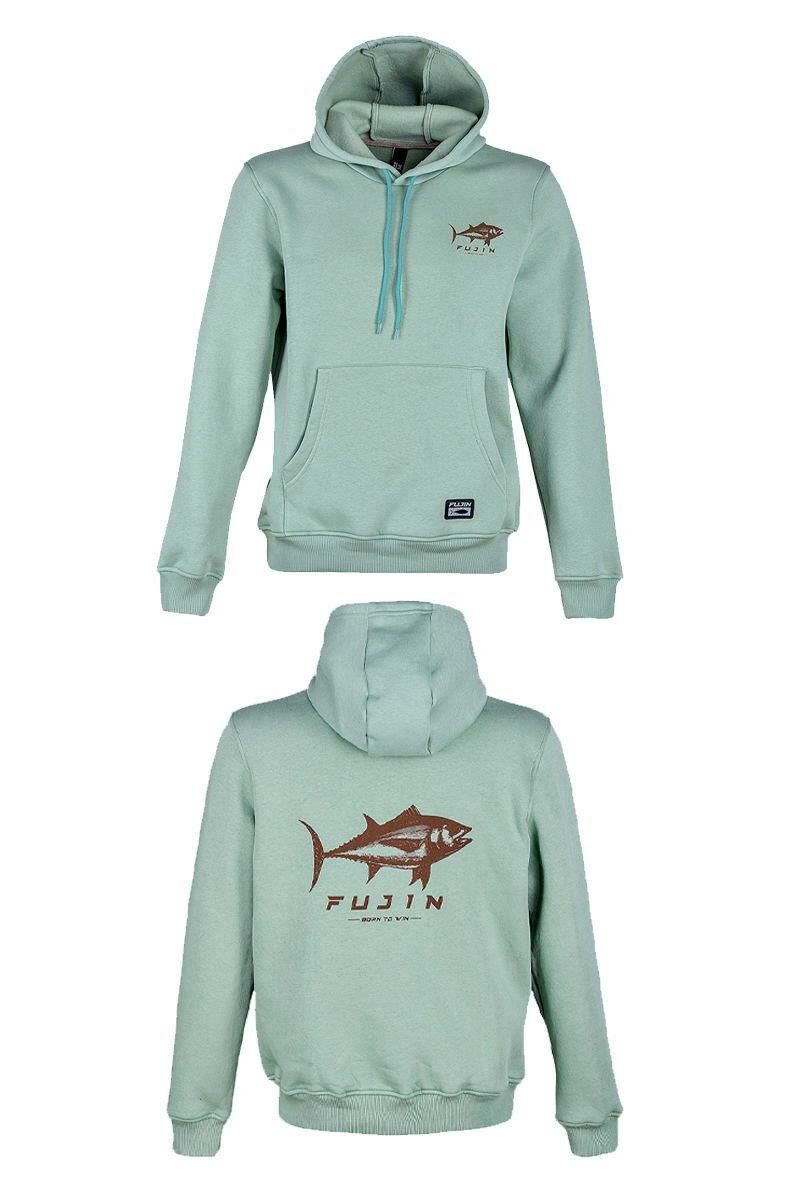 Fujin Tuna Hoodie Mint Sweatshirt Erkek 