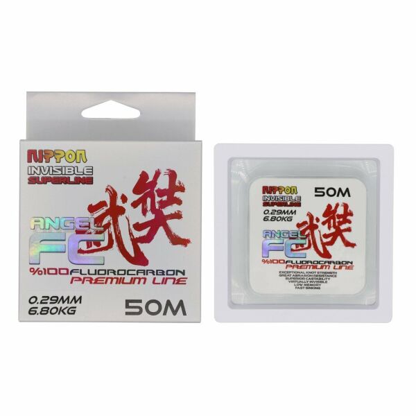 Nippon Angel FluoroCarbon Misina 50 mt 0.60 mm