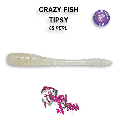 CRAZY FISH TIPSY / 50 MM / COLOR: 05 PERL