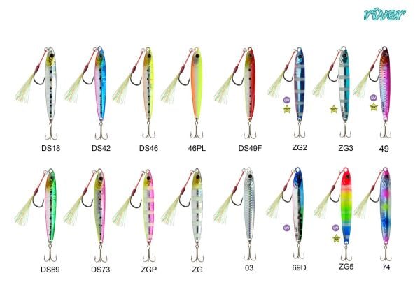 River Alfred Jig 40G 9Cm 74