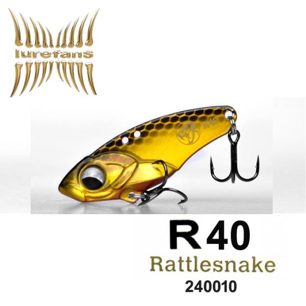 LUREFANS RATTLESNAKE R40 4CM 7.5G / COL: 10