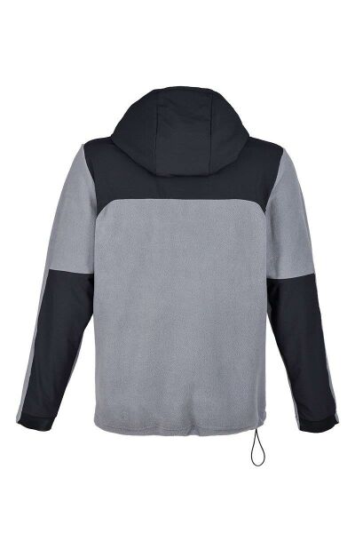 Fujin SeaGame Technical Polar Hoodie Black Grey 