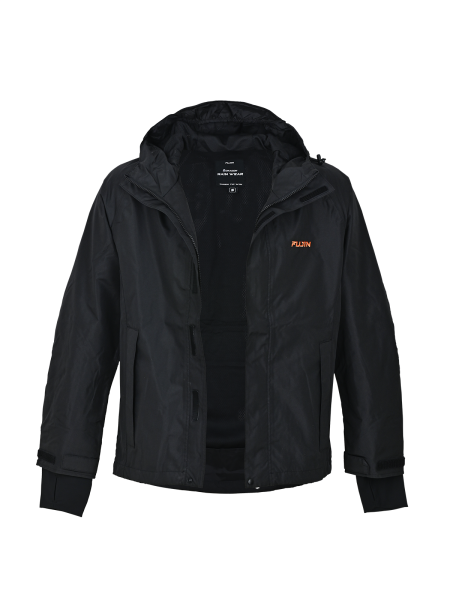 Fujin Dragon Rain Wear Yağmurluk Black