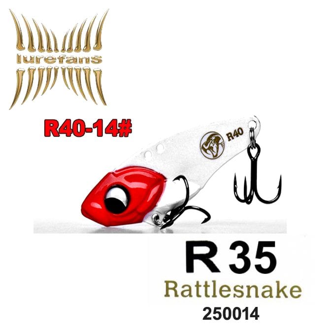 LUREFANS RATTLESNAKE R35 3.5CM 5G / COL: 14